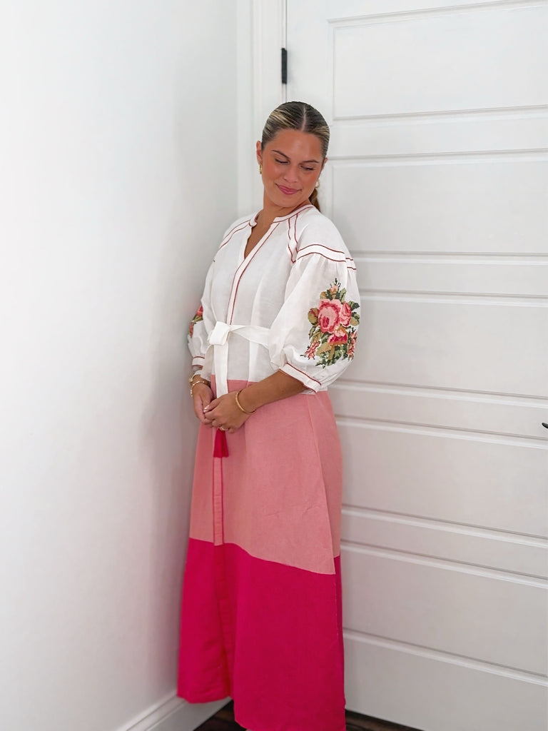 Everbloom Maxi Dress Clothing Peacocks & Pearls Lexington