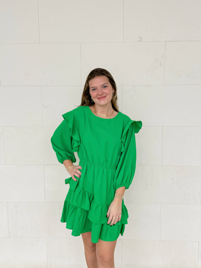 Minted Cheer Dress Clothing Peacocks & Pearls Lexington