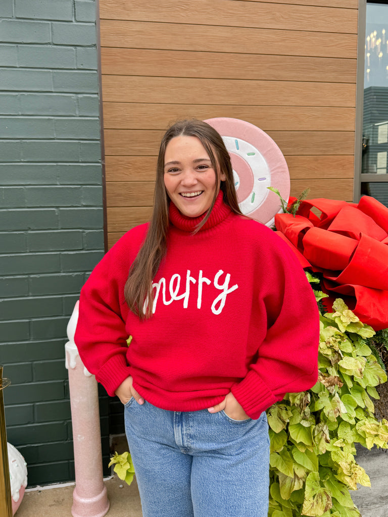 Merry All Around Sweater Clothing Peacocks & Pearls Lexington