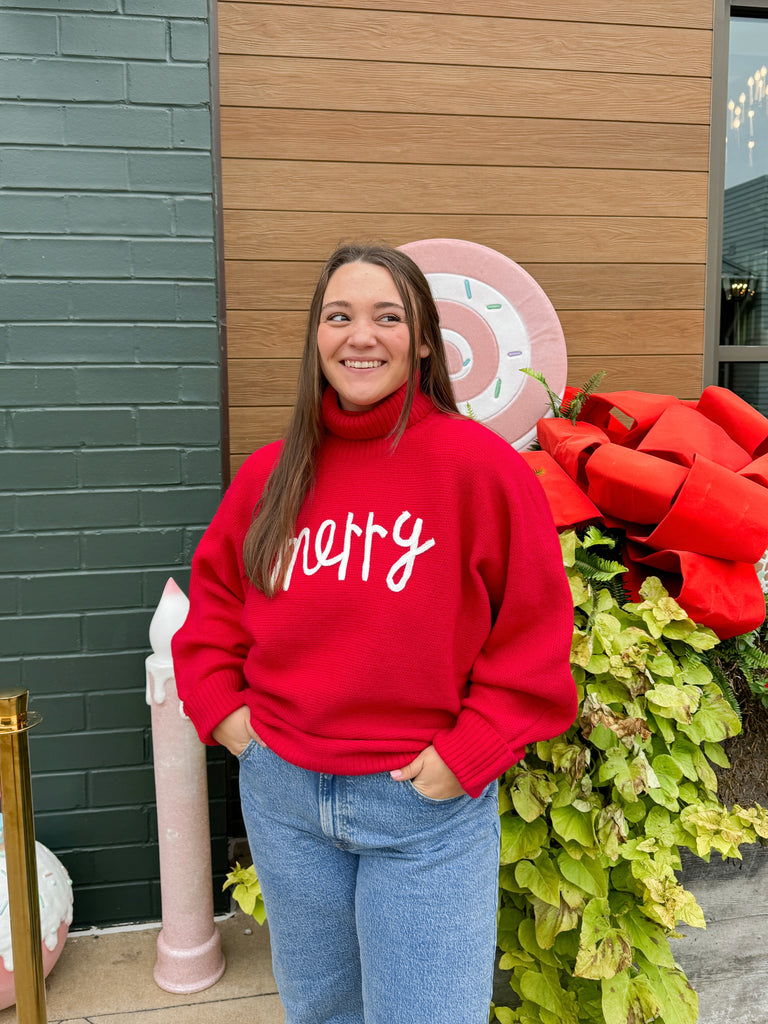 Merry All Around Sweater Clothing Peacocks & Pearls Lexington