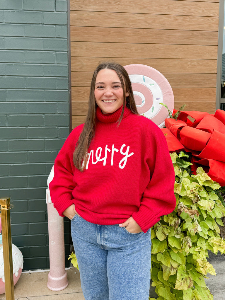 Merry All Around Sweater Clothing Peacocks & Pearls Lexington