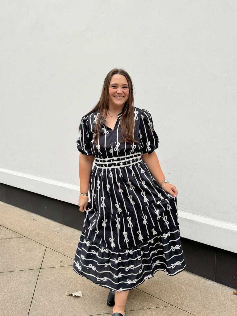 Tied With Cheer Dress Clothing Peacocks & Pearls Lexington