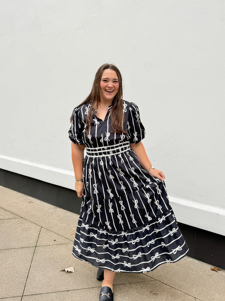 Tied With Cheer Dress Clothing Peacocks & Pearls Lexington