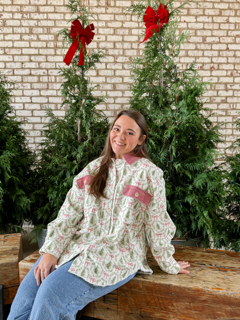Corduroy Christmas Jacket Clothing Peacocks & Pearls Lexington