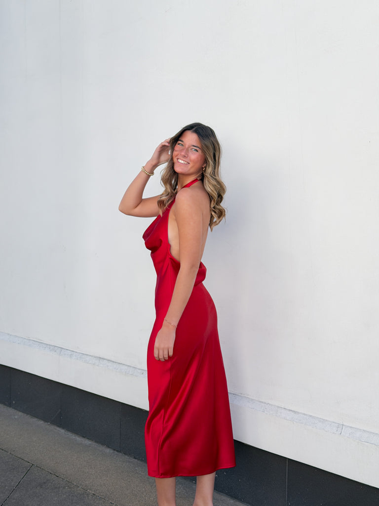 The Satin Hour Dress Clothing Peacocks & Pearls Lexington