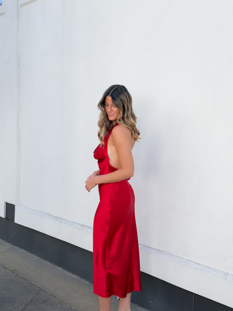 The Satin Hour Dress Clothing Peacocks & Pearls Lexington