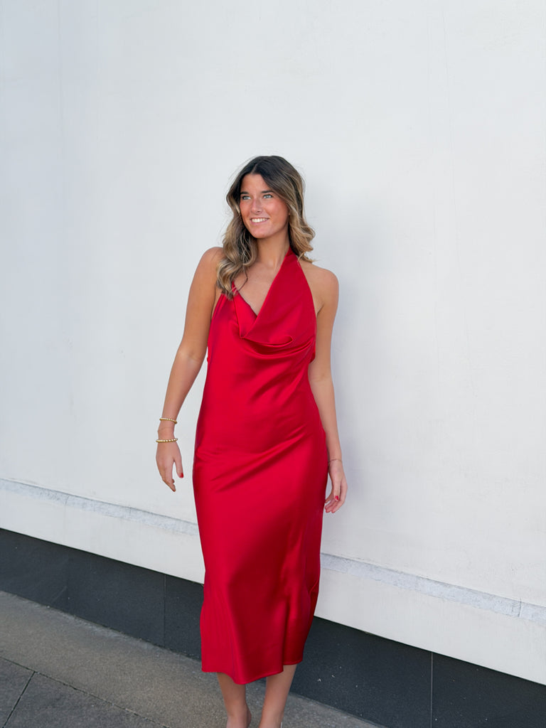 The Satin Hour Dress Clothing Peacocks & Pearls Lexington