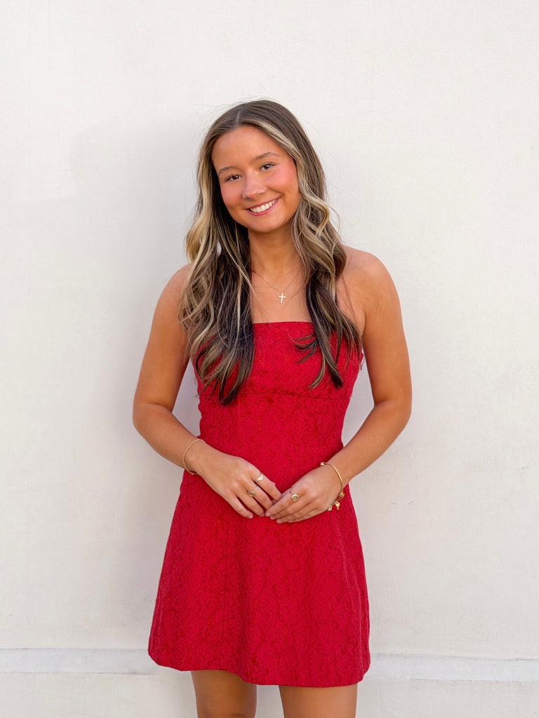 The Holiday Sparkle Dress Clothing Peacocks & Pearls Lexington