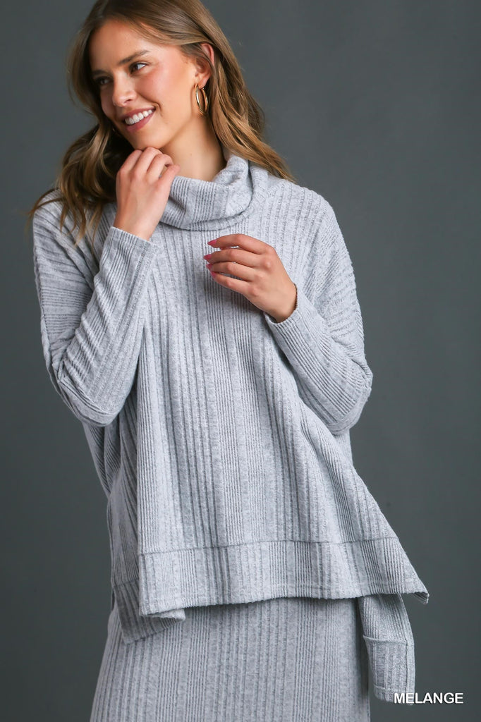 Chilly Bliss Sweater Clothing Peacocks & Pearls Lexington Grey S 