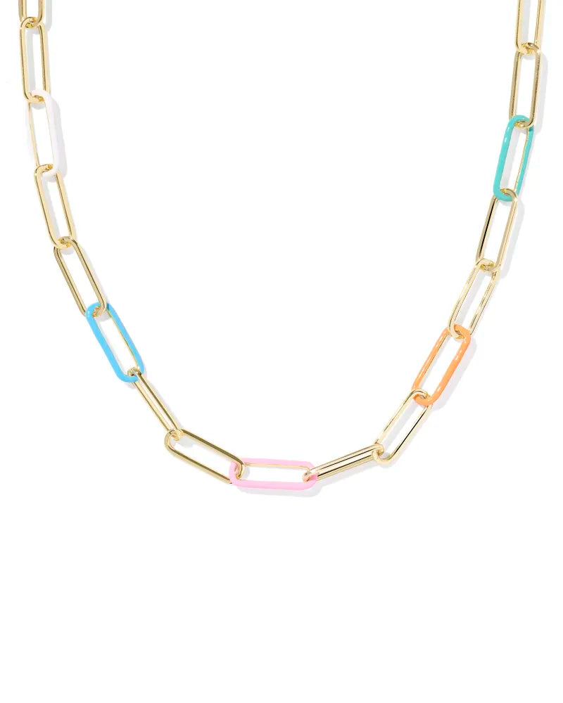 Ainsley Multi Color Chain Jewelry Peacocks & Pearls Lexington