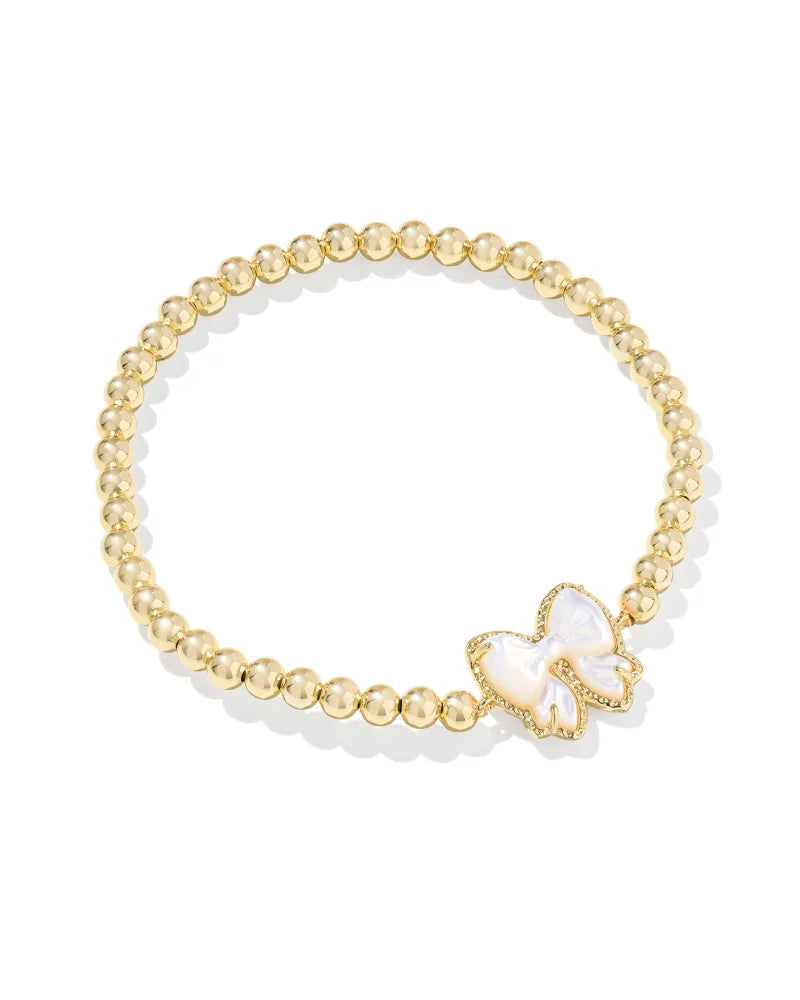 Haley Bow Stretch Bracelet Jewelry Peacocks & Pearls Lexington