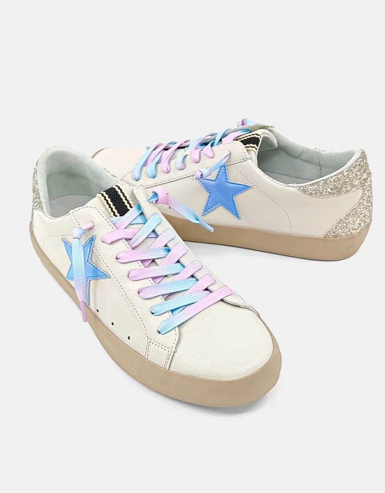 Iridescent low 2025 top sneakers