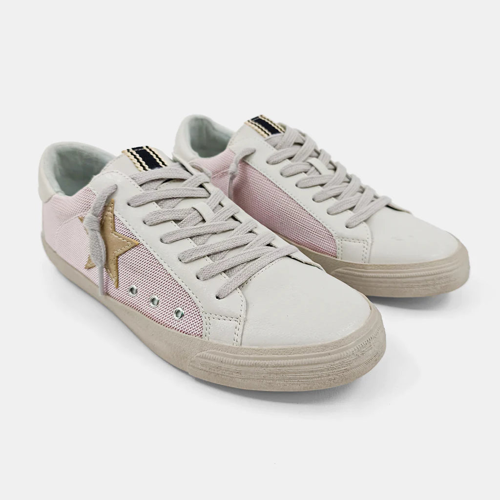 Pilar Low Top Sneaker Shoes Shu Shop Light Pink 6 