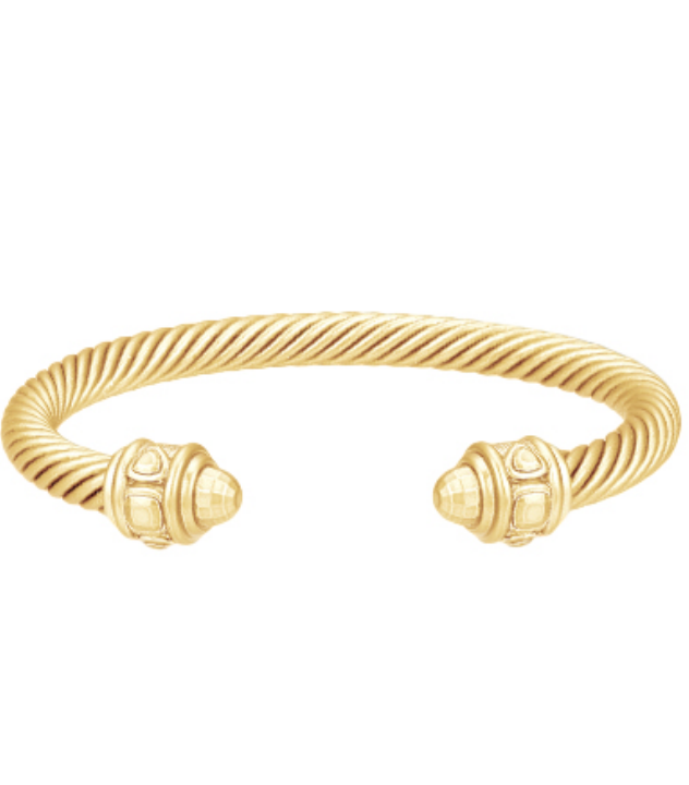 DY Colored Cuff Bracelet Jewelry Golden Stella Gold  