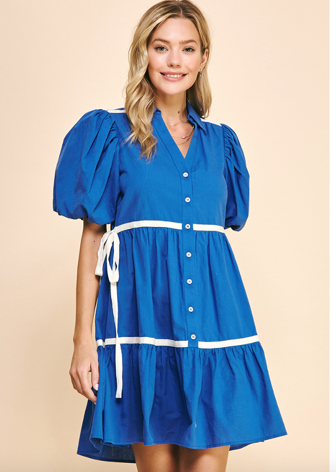 blue country concert dress comment shop !!! #fyp #countryconcertoutfit #westernfashion | Western Outfits