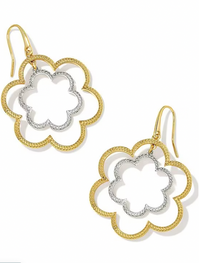 Susie Open Frame Earring Clothing Kendra Scott Mixed Metal  