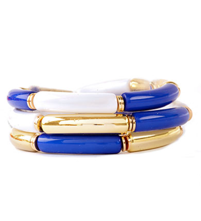 Royal Game Day Tube Bracelet Jewelry Golden Stella   