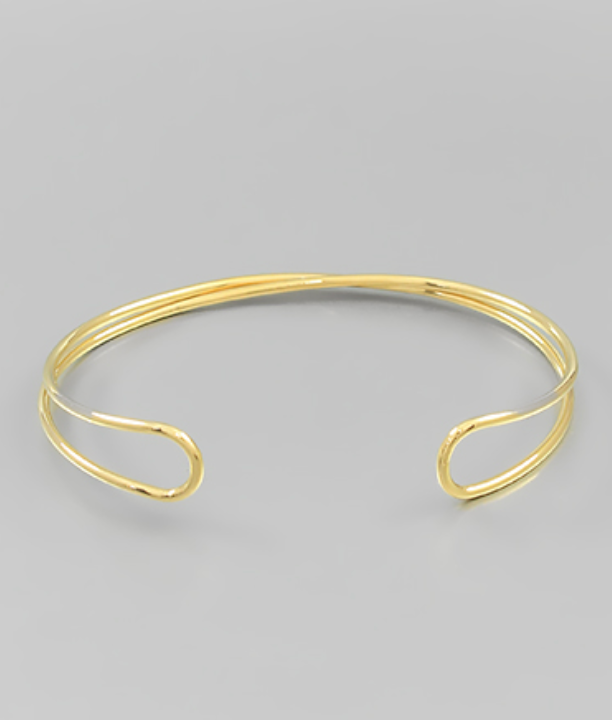 Brass Cuff Bracelet Jewelry Golden Stella   