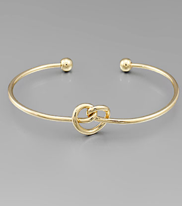 Knot cuff sale bracelet