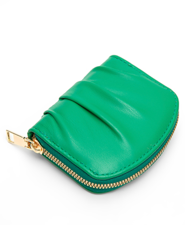 Leather Zipper Wallet Accessory Peacocks & Pearls Lexington   