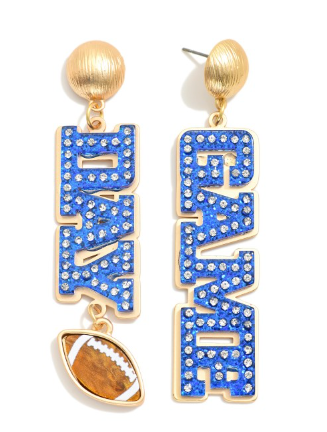 Bedazzle Your Game Earrings Jewelry Peacocks & Pearls Lexington   
