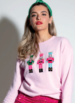 Nutcracker Sweatshirt Clothing Peacocks & Pearls Lexington   