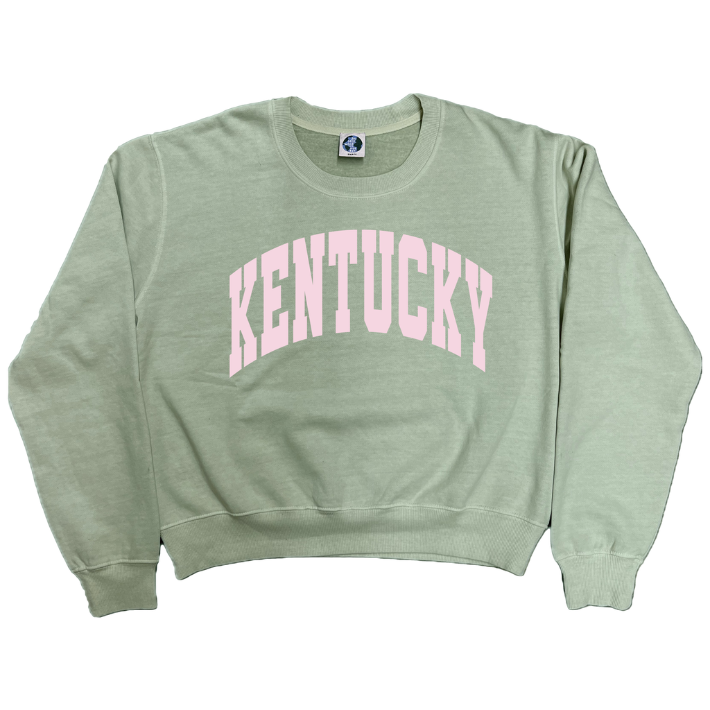 Hometown Honey Green Sweatshirt Clothing Peacocks & Pearls Lexington   