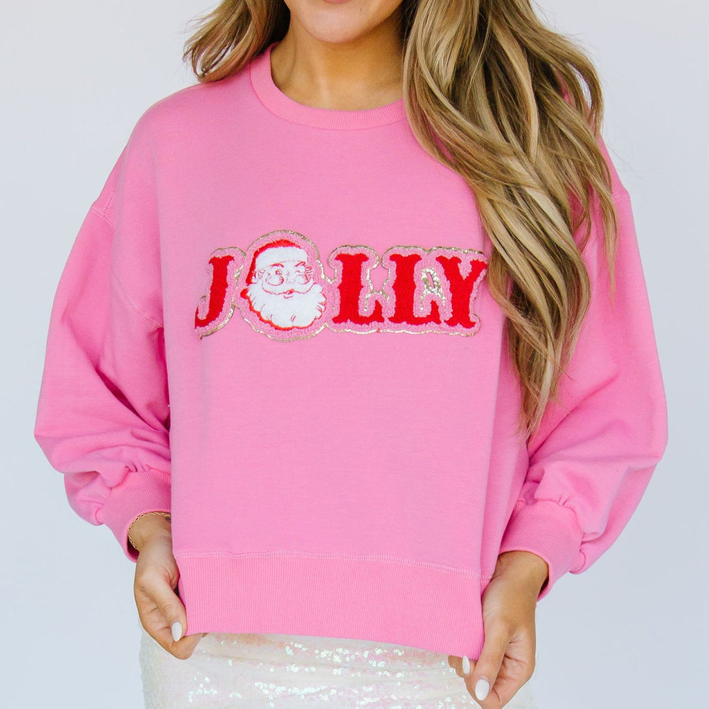 Jolly Santa Sweatshirt Clothing Mary Square   