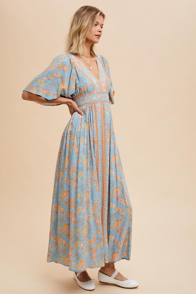 Soft Horizon Maxi Dress Clothing Peacocks & Pearls Lexington   