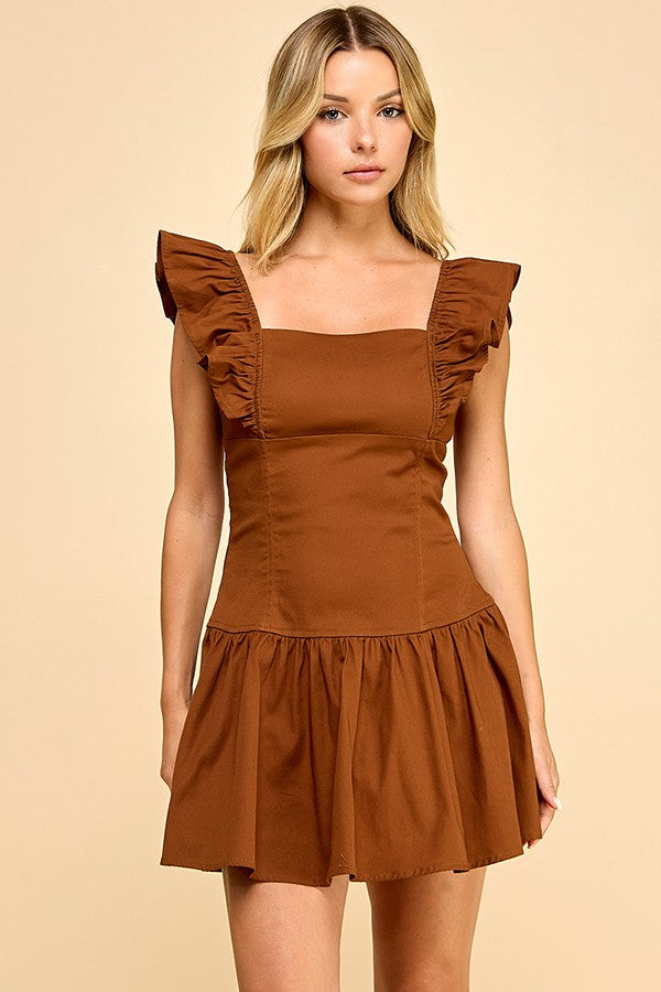 Saddle Lane Short Dress Clothing Peacocks & Pearls Lexington