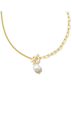 Leighton Pearl Chain Necklace Jewelry Kendra Scott   