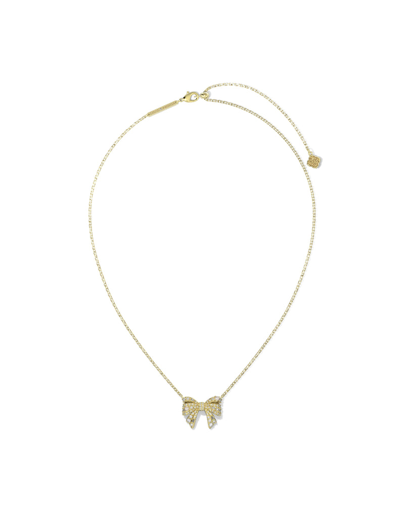 Krista Bow Short Pendant Necklace Jewelry Kendra Scott   