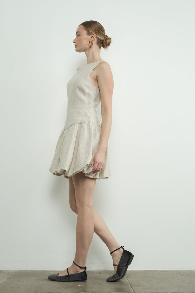 Natural Bubble Dress Clothing Peacocks & Pearls Lexington