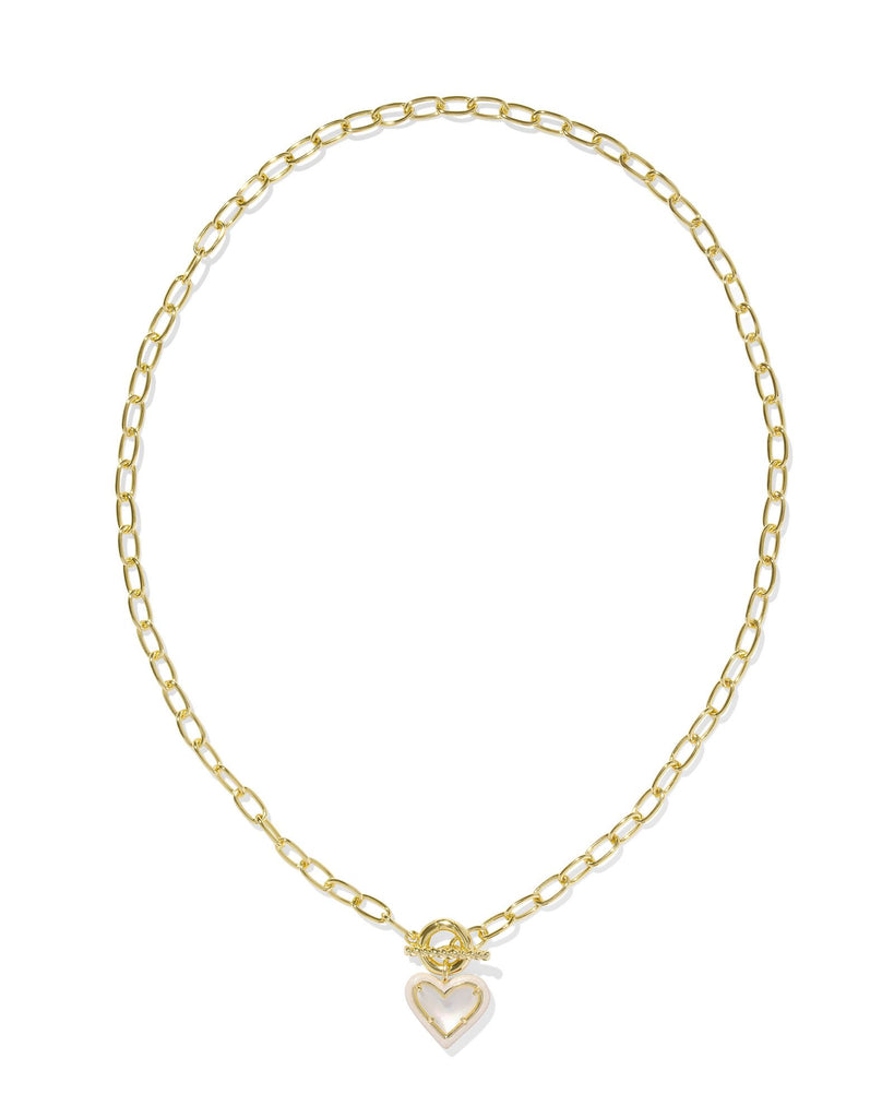 Ari Heart Enamel Frame Necklace Jewelry Kendra Scott