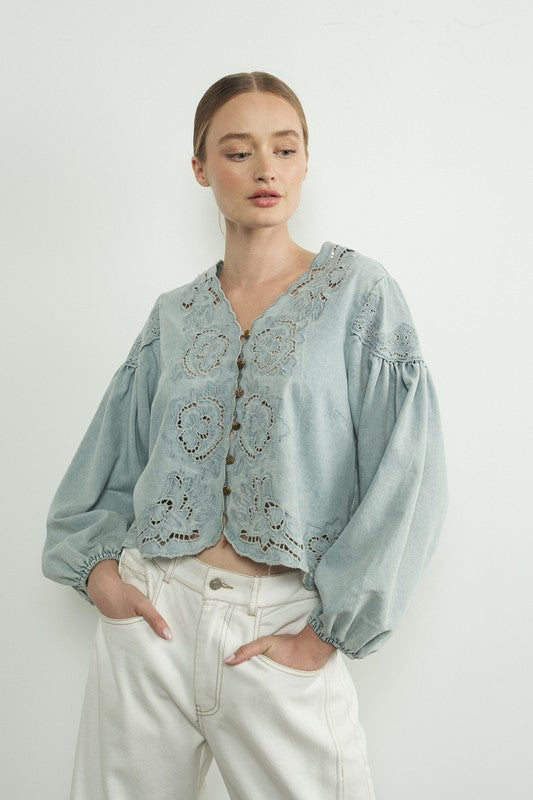 Prairie Threads Top Clothing Peacocks & Pearls Lexington