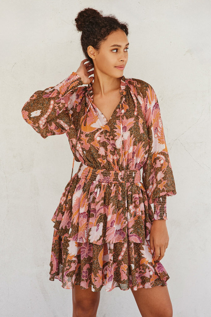 Friendly Florals Dress Clothing Peacocks & Pearls Lexington   