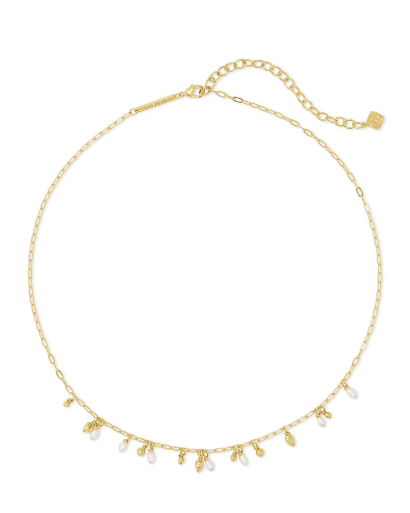 Mollie Gold Pearl Choker Necklace Jewelry Kendra Scott   