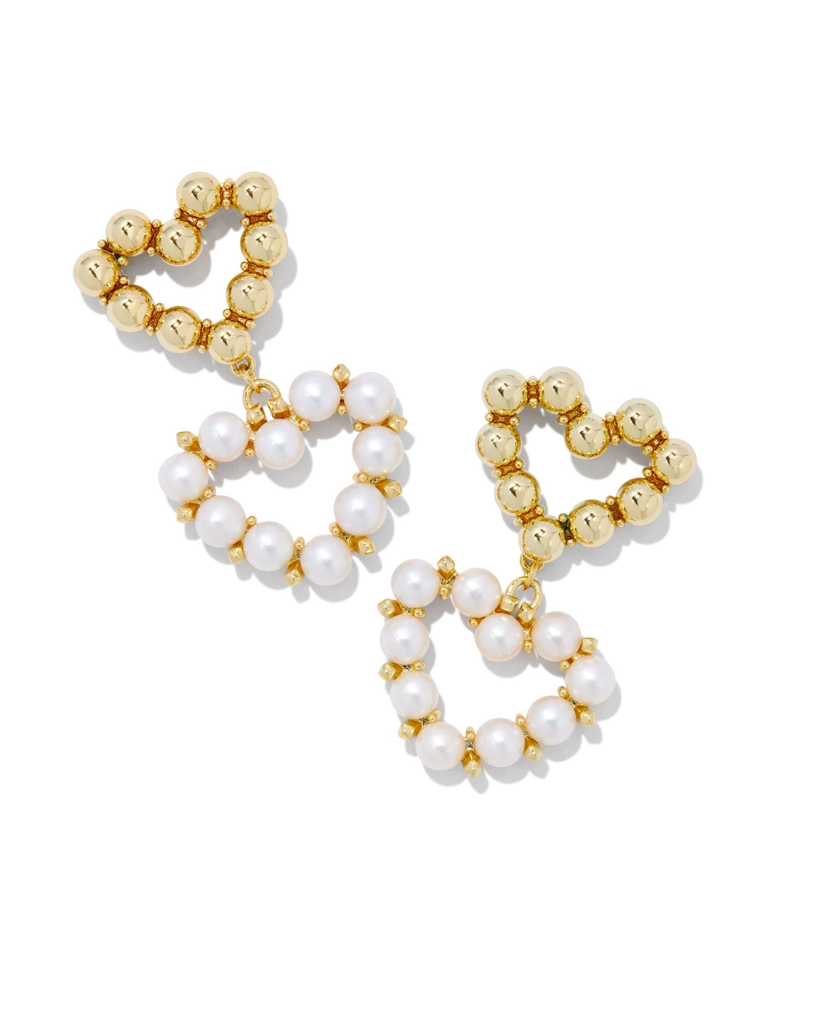 Ashton Heart Drop Earring – Peacocks Pearls Lexington