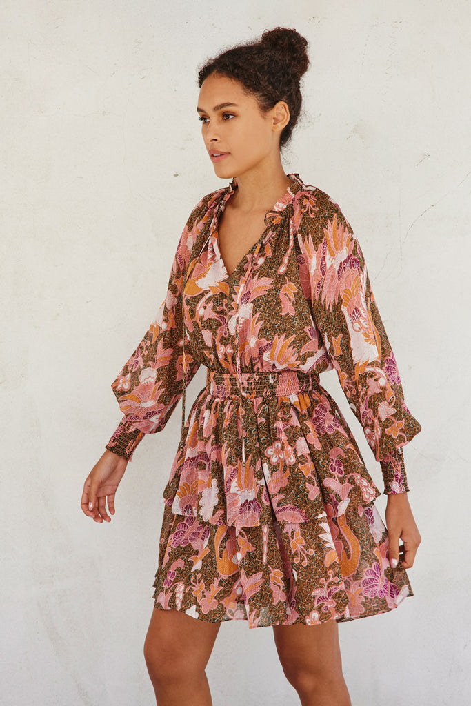 Friendly Florals Dress Clothing Peacocks & Pearls Lexington   