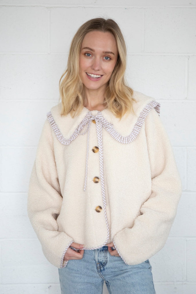 The Cozy Maple Jacket Clothing Peacocks & Pearls Lexington
