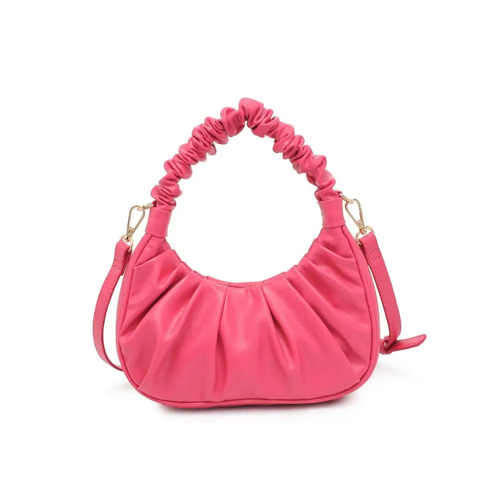 Stormi Scrunch Strap Shoulder Bag Purse Urban Expressions Pink  