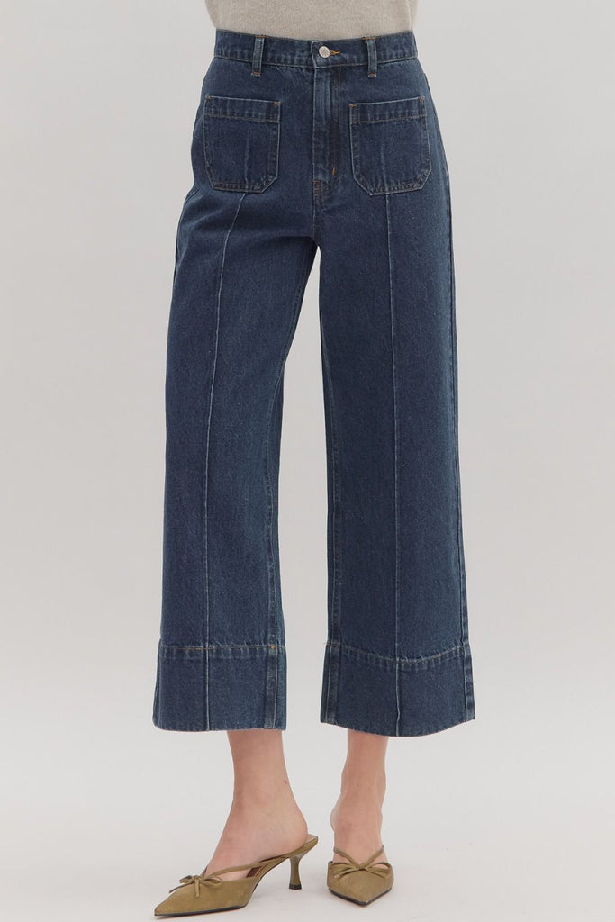 The Out & About Pocket Jean Clothing Peacocks & Pearls Lexington