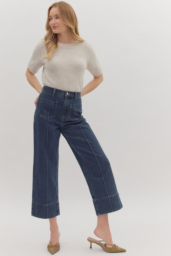 The Out & About Pocket Jean Clothing Peacocks & Pearls Lexington