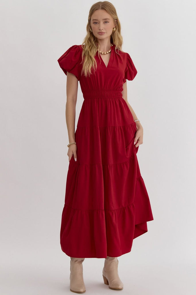 Vineyard Maxi Dress Clothing Peacocks & Pearls Lexington Wine S