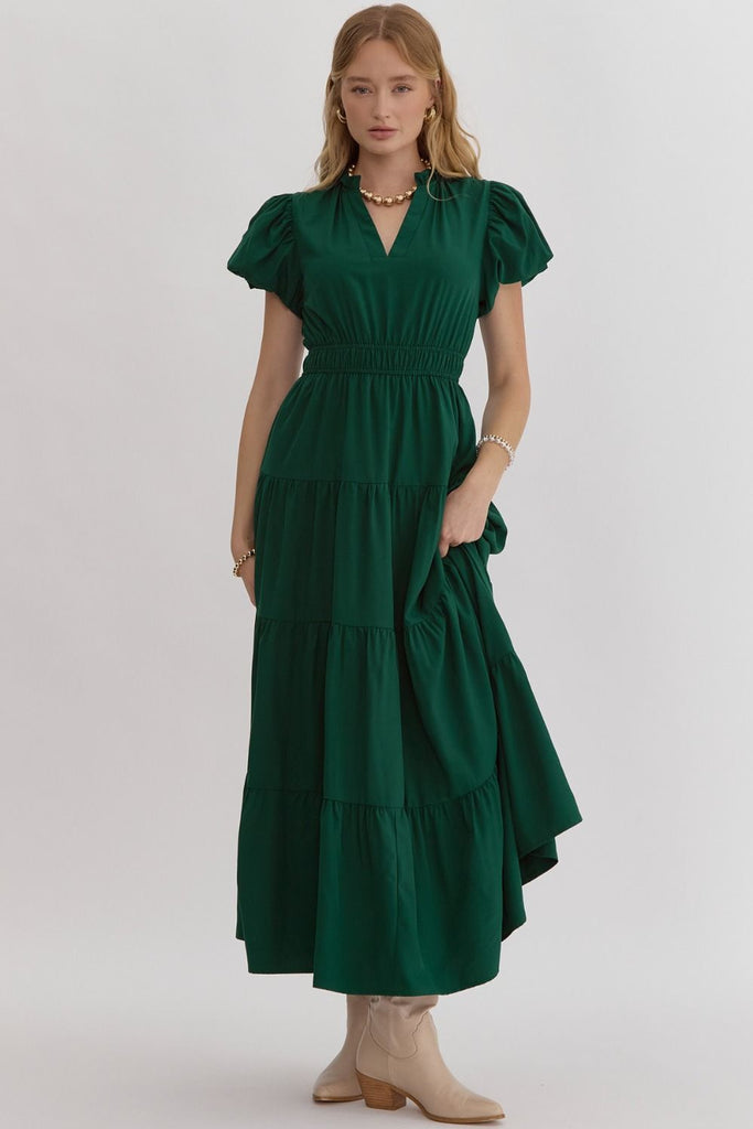 Vineyard Maxi Dress Clothing Peacocks & Pearls Lexington Green S