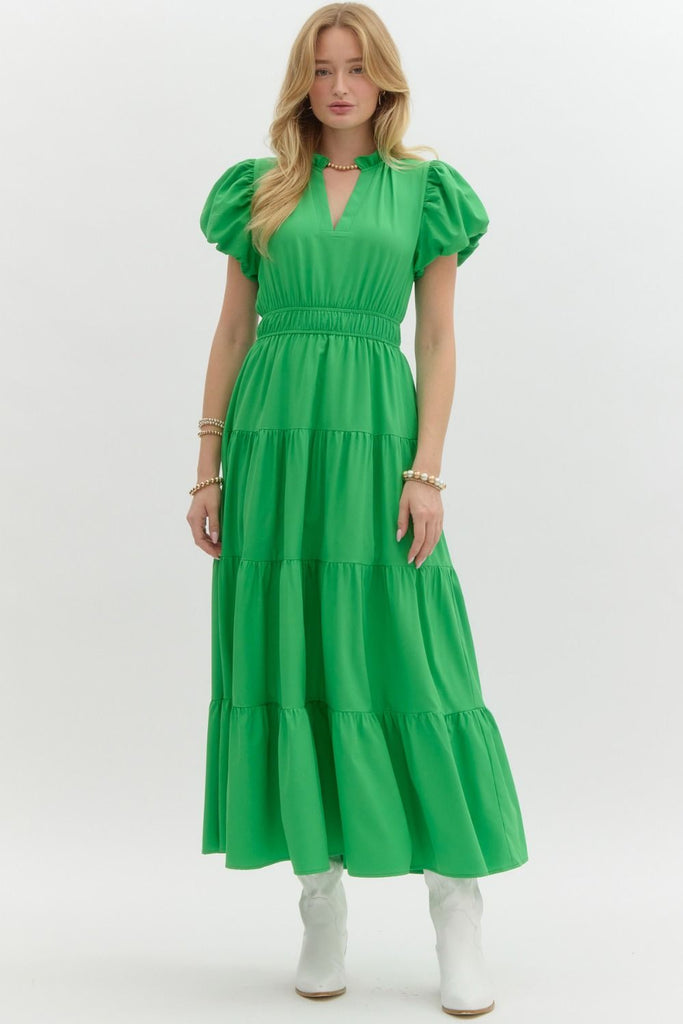 Vineyard Maxi Dress Clothing Peacocks & Pearls Lexington Green S