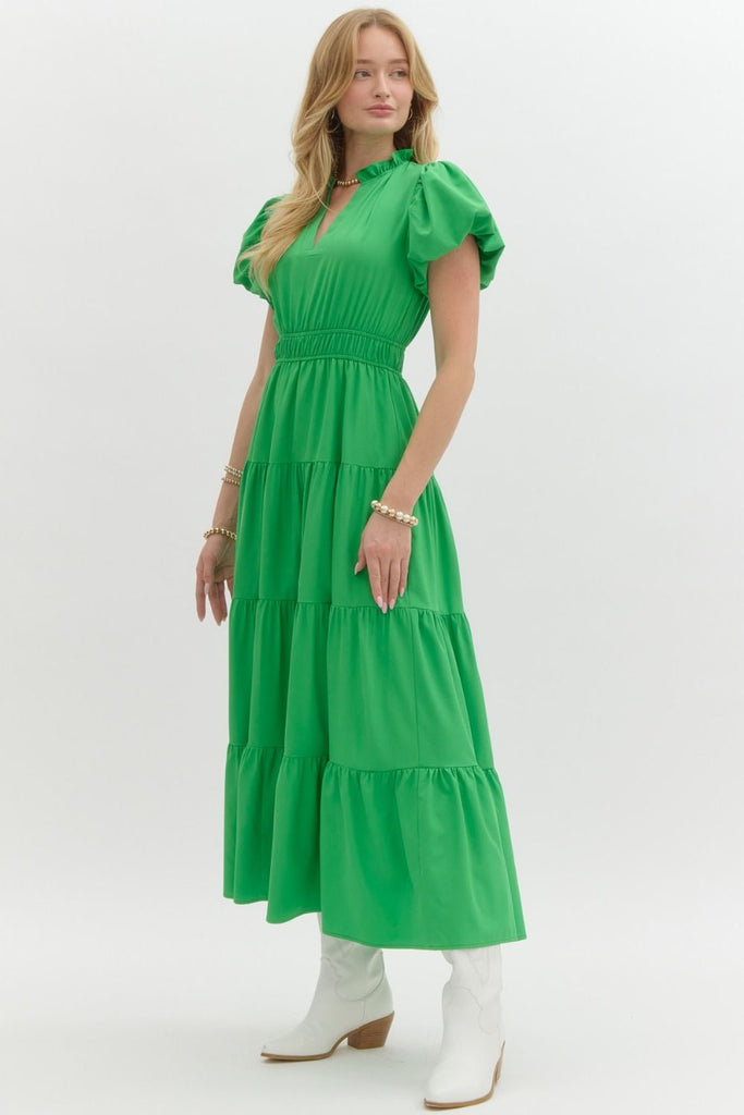 Vineyard Maxi Dress Clothing Peacocks & Pearls Lexington