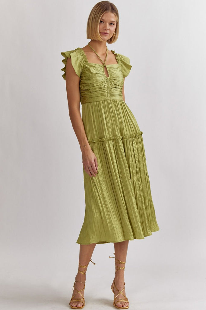 Keylime Crush Dress Clothing Peacocks & Pearls Lexington