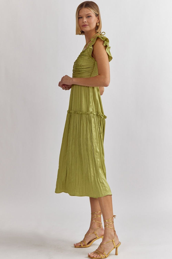 Keylime Crush Dress Clothing Peacocks & Pearls Lexington