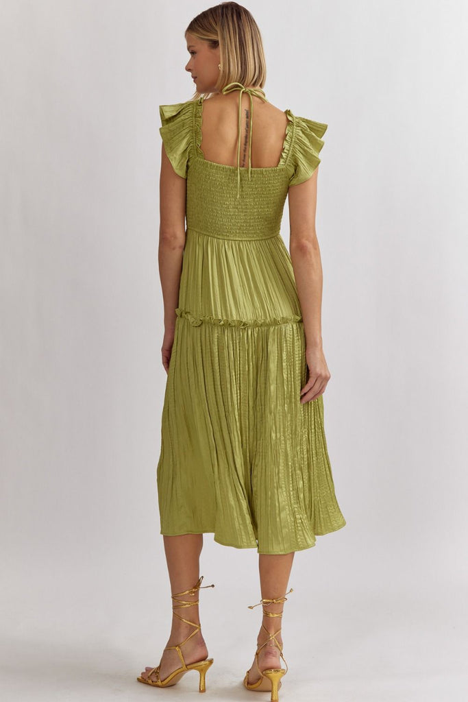 Keylime Crush Dress Clothing Peacocks & Pearls Lexington